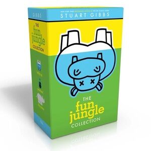 6 Book Fun Jungle Collection Box set Stuart Gibbs BRAND NEW SEALED